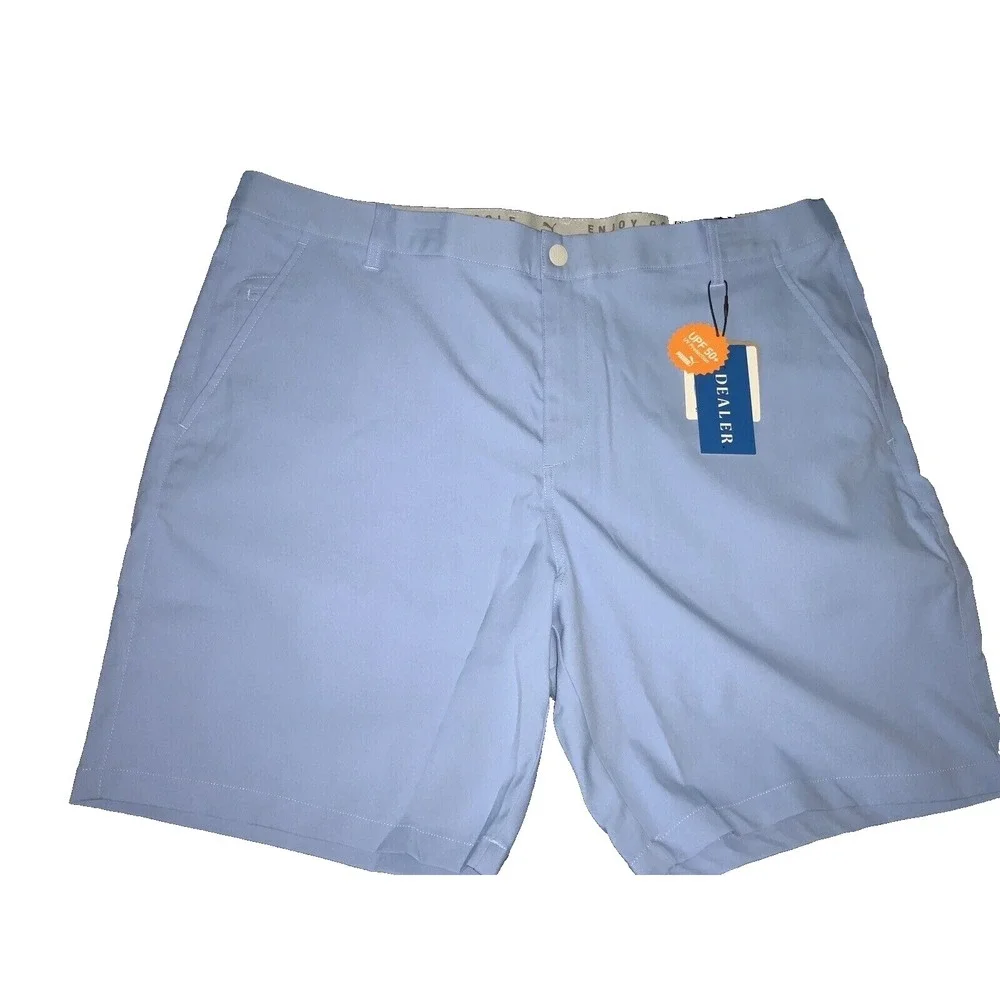 Puma Dealer Men's Golf Short Size 28 Light Blue 8